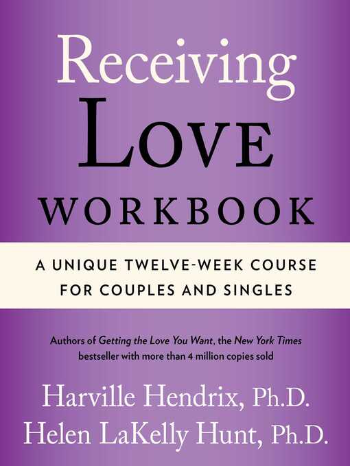 Title details for Receiving Love Workbook by Harville Hendrix - Wait list